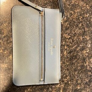 Kate Spade Blue Wristlet